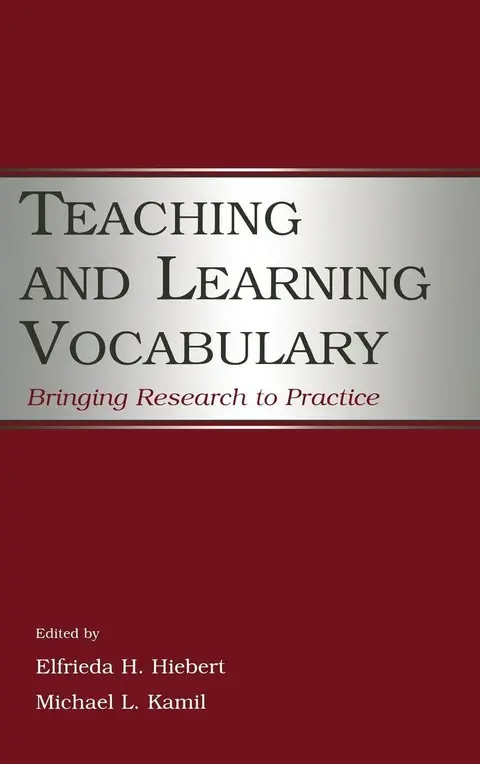Cover of Teaching and Learning Vocabulary