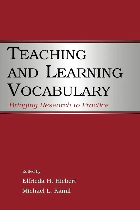 Cover of Teaching and Learning Vocabulary