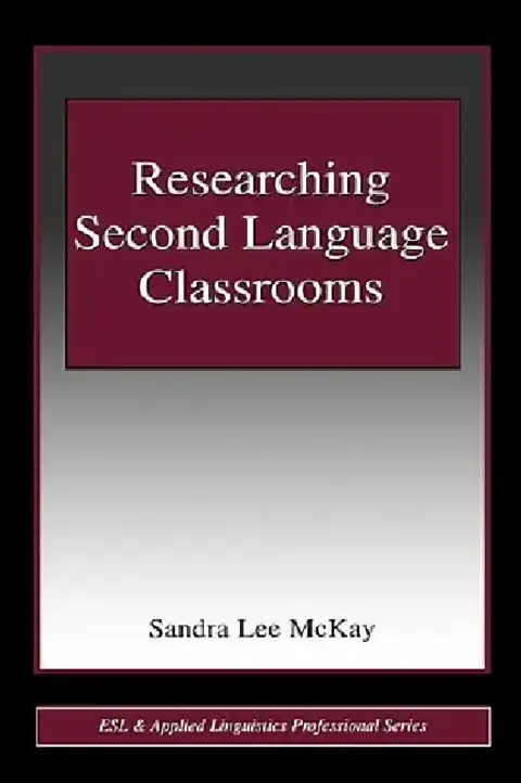 Cover of Researching Second Language Classrooms