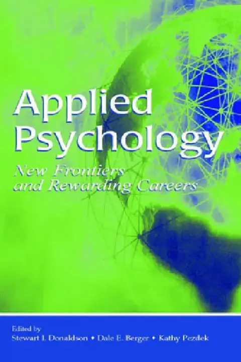 Cover of Applied Psychology