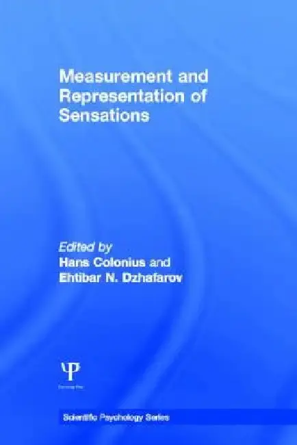 Cover of Measurement and Representation of Sensations