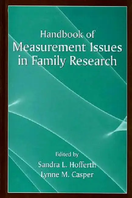 Cover of Handbook of Measurement Issues in Family Research