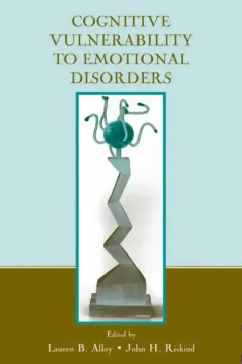 Cover of Cognitive Vulnerability to Emotional Disorders