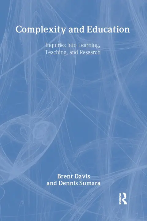 Cover of Complexity and Education