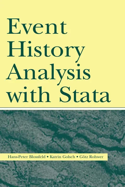 Cover of Event History Analysis with Stata