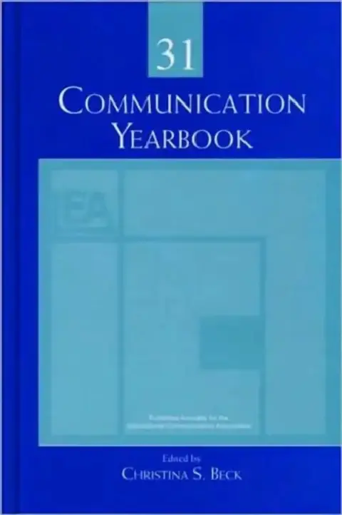 Cover of Communication Yearbook 31