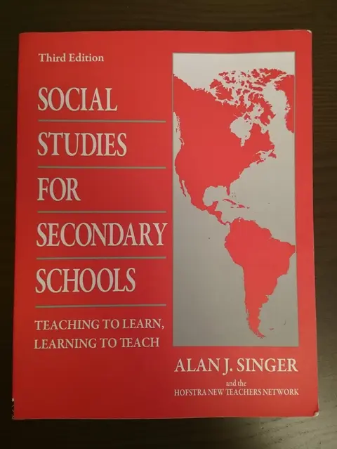Cover of Social Studies for Secondary Schools