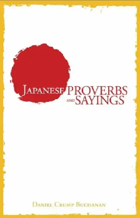 Cover of Japanese Proverbs and Sayings