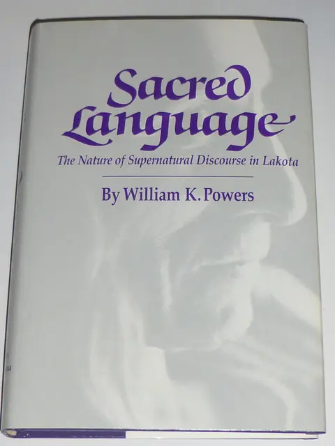 Cover of Sacred Language