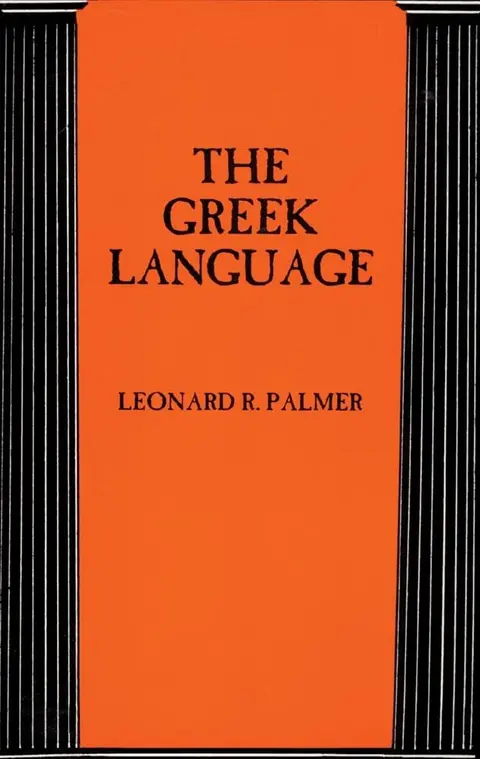 Cover of The Greek Language