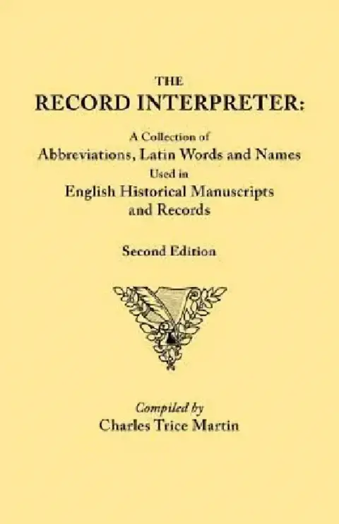 Cover of Record Interpreter