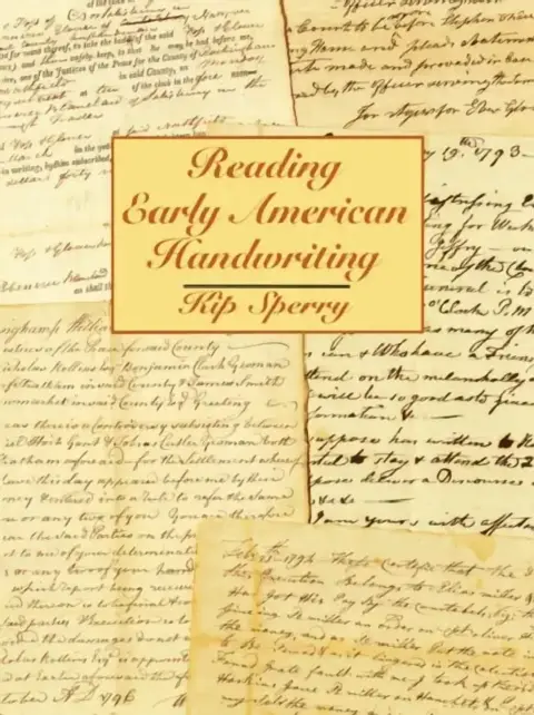 Cover of Reading Early American Handwriting