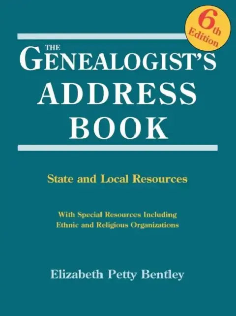 Cover of Genealogist's Address Book. 6th Edition