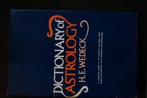 Cover of Dictionary of Astrology