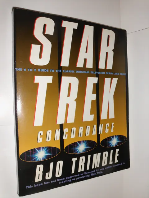 Cover of The Star Trek Concordance