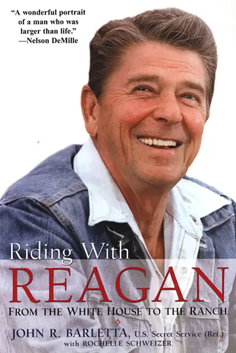 Cover of Riding with Reagan