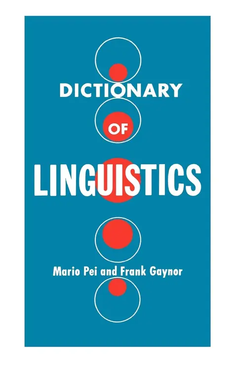 Cover of Dictionary of Linguistics