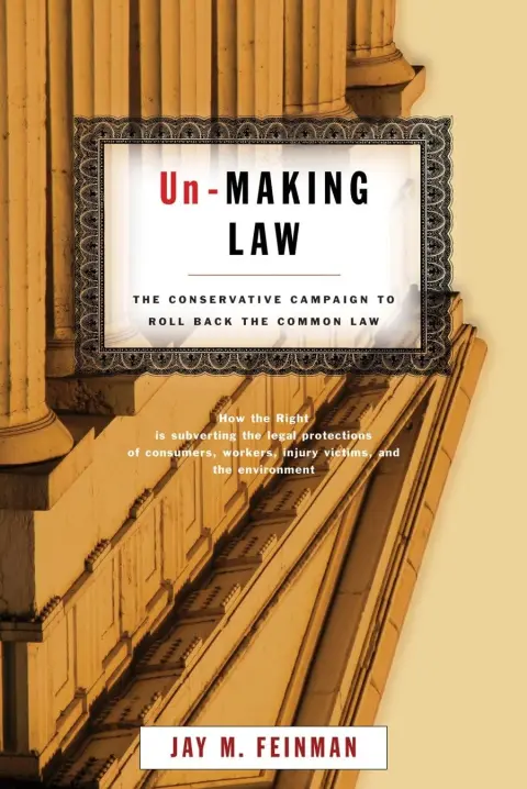 Cover of Un-Making Law