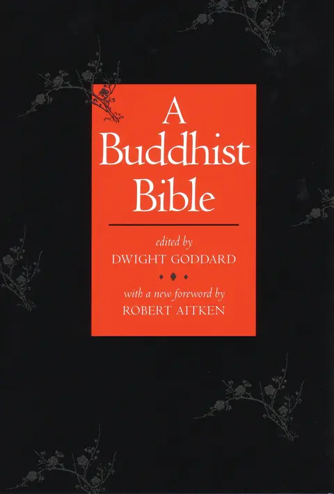 Cover of A Buddhist Bible