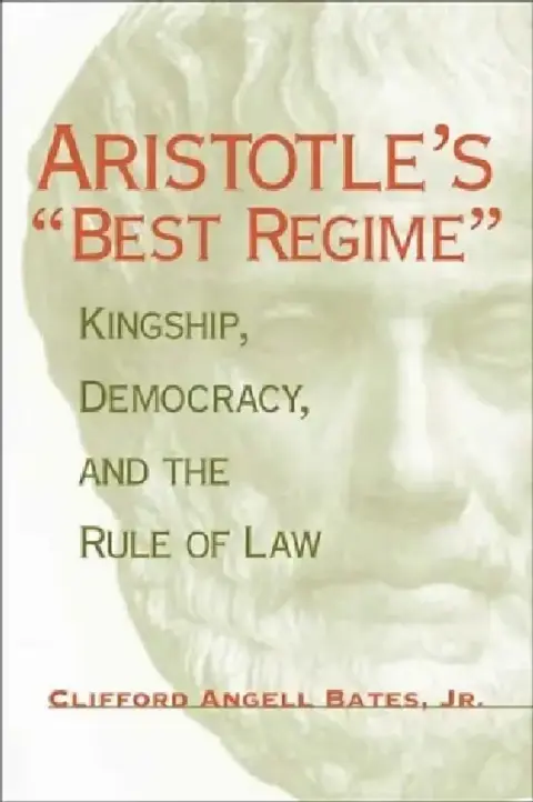 Cover of Aristotle's Best Regime