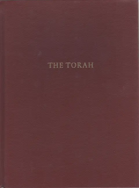 Cover of [Torah] = the Torah