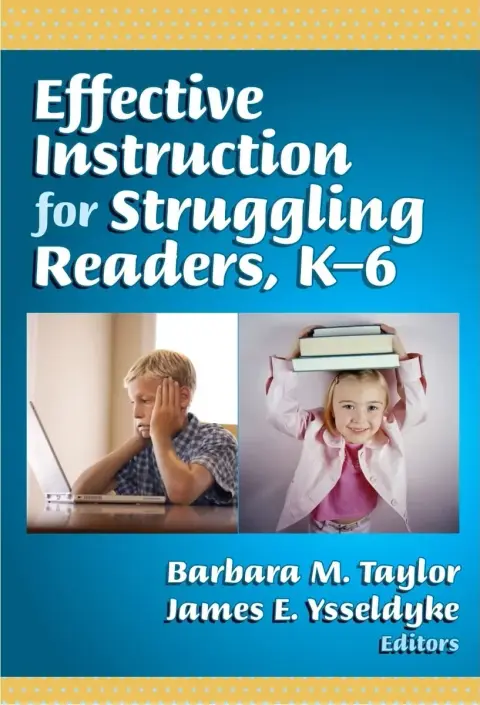 Cover of Effective Instruction for Struggling Readers K-6
