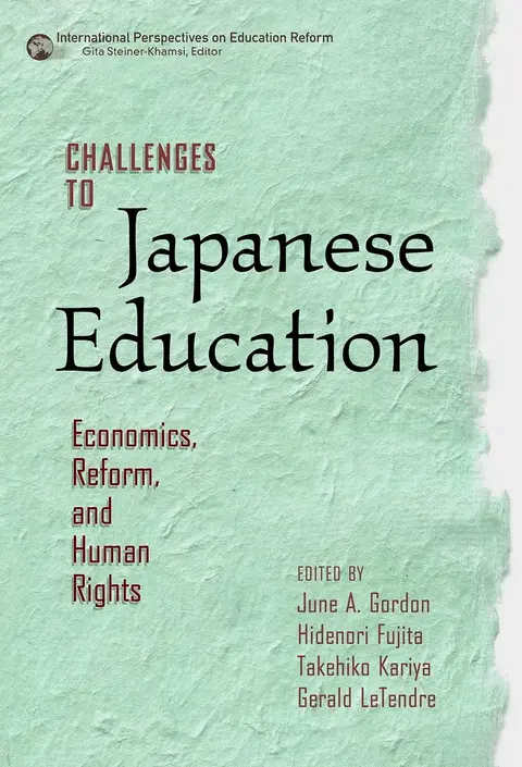 Cover of Challenges to Japanese Education