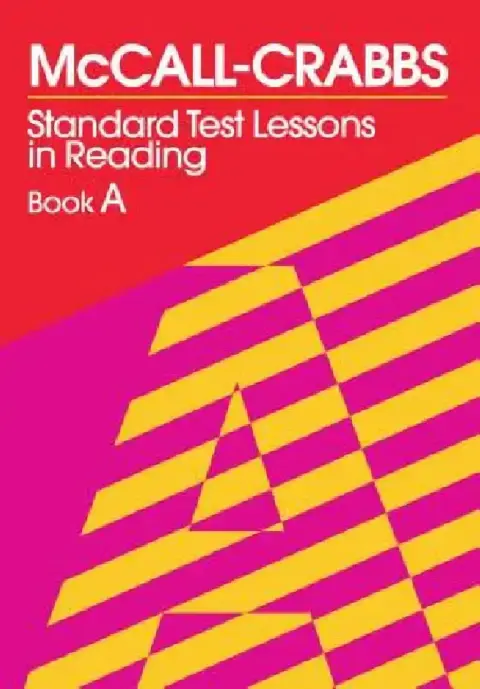 Cover of McCall-Crabbs Standard Test Lessons in Reading, Book a
