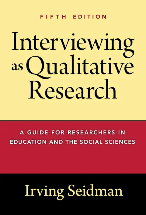 Cover of Interviewing as Qualitative Research