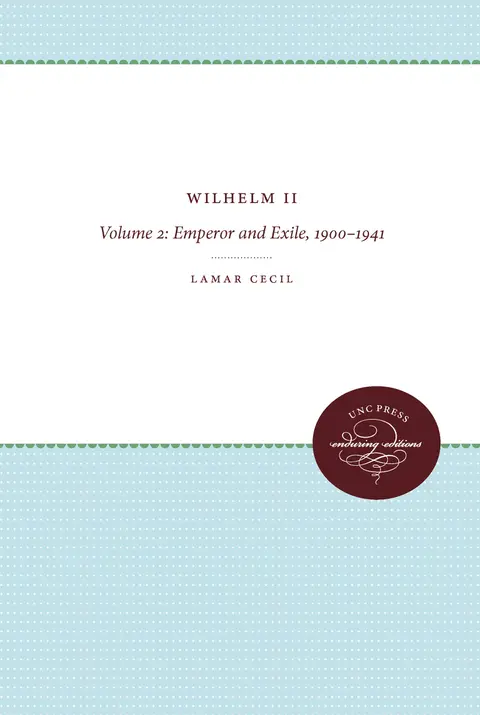 Cover of Wilhelm II