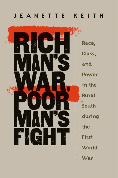 Cover of Rich Man's War, Poor Man's Fight