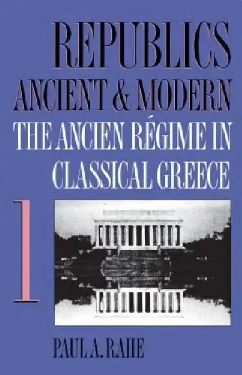 Cover of Republics Ancient and Modern, Volume I