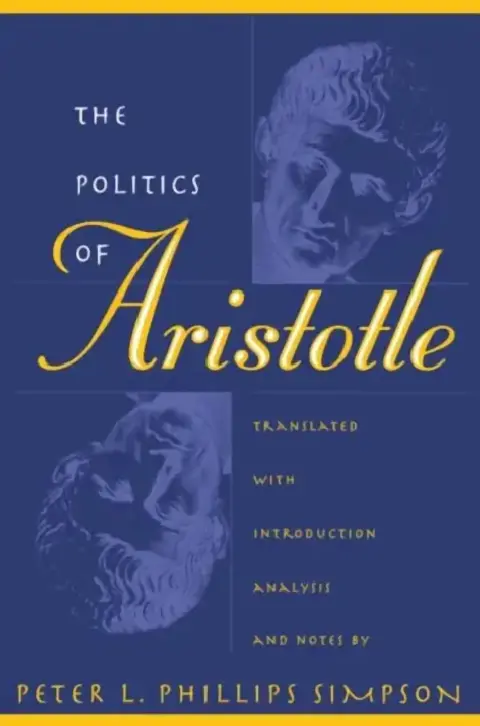 Cover of Politics of Aristotle
