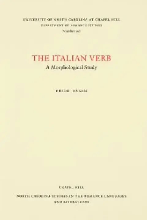 Cover of The Italian Verb