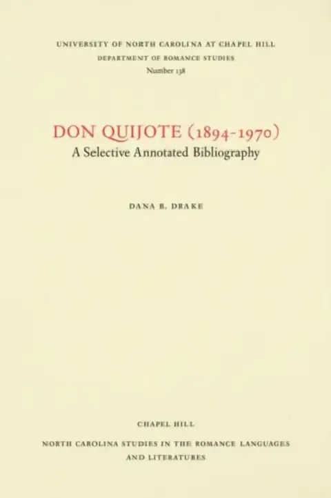 Cover of Don Quijote (1894-1970)