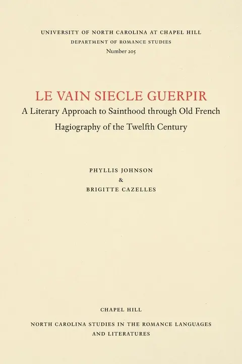 Cover of Le Vain Siecle Guerpir