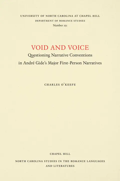 Cover of Void and Voice