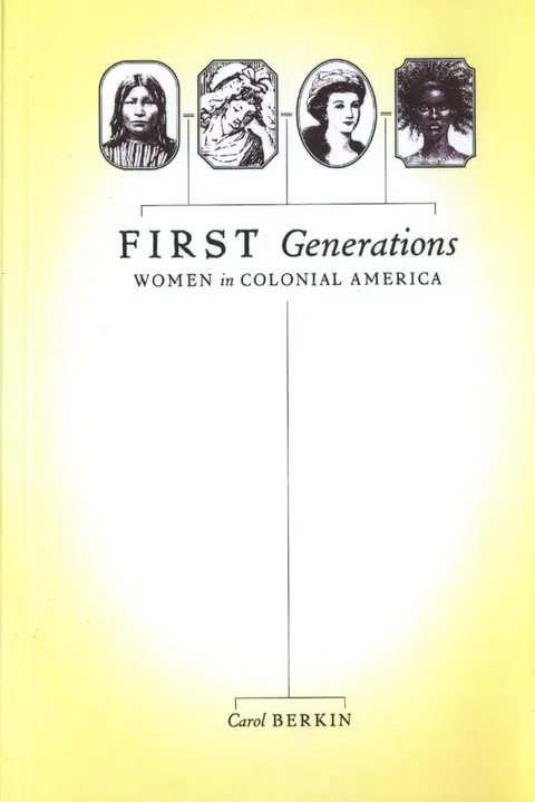 Cover of First Generations