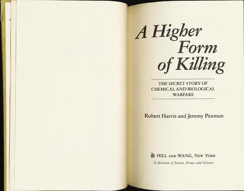 Cover of A Higher Form of Killing