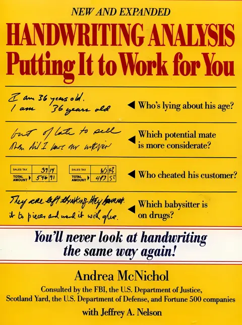 Cover of Handwriting Analysis