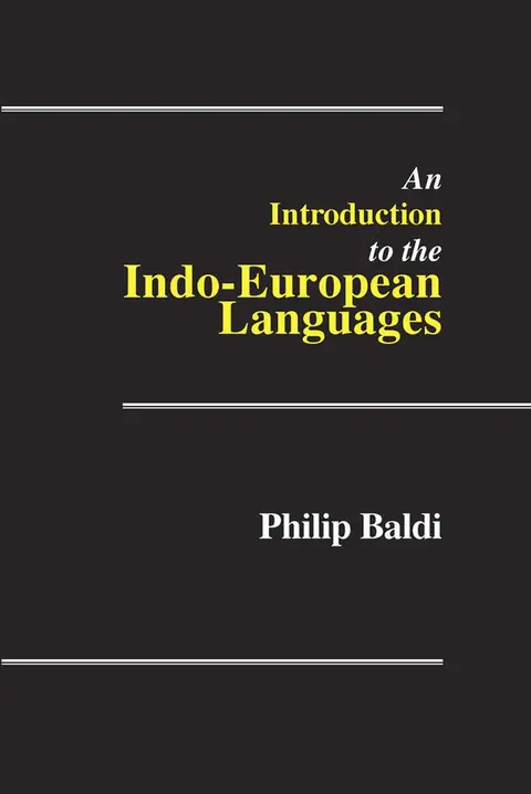 Cover of An Introduction to the Indo-European Languages