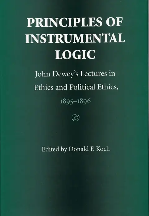Cover of Principles of Instrumental Logic