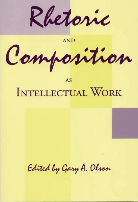 Cover of Rhetoric and Composition as Intellectual Work