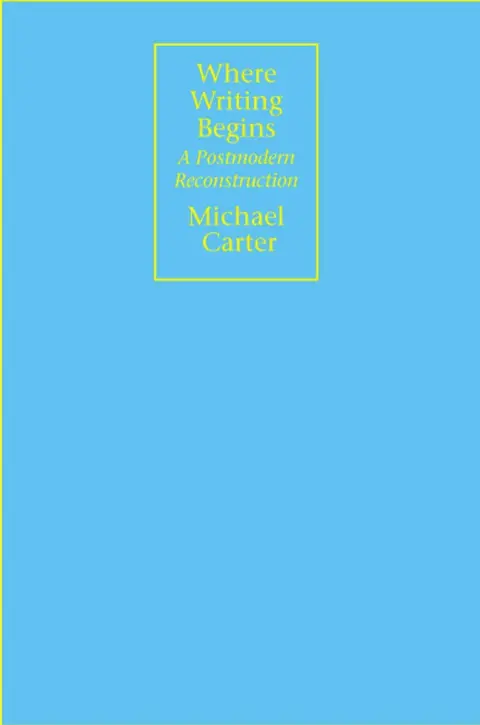 Cover of Where Writing Begins