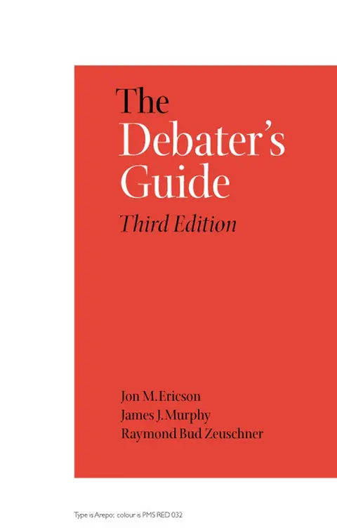 Cover of The Debater's Guide, 3rd Edition