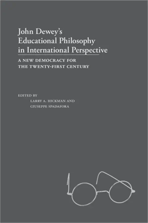 Cover of John Dewey's Educational Philosophy in International Perspective
