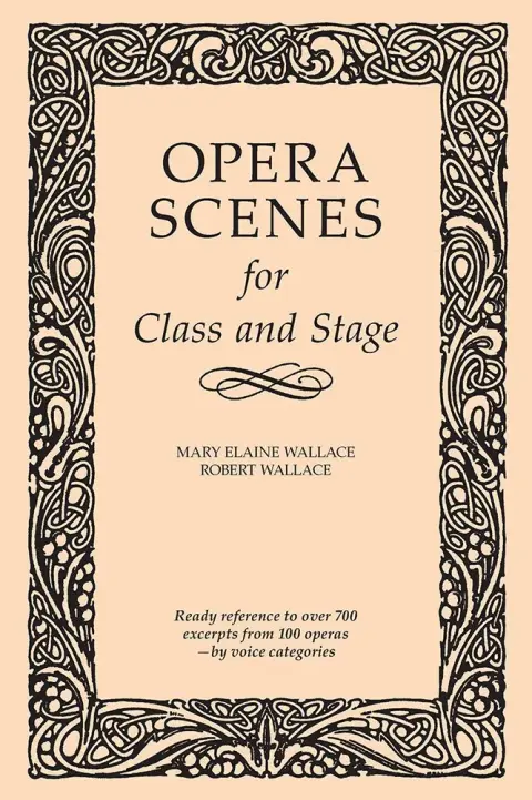 Cover of Opera Scenes for Class and Stage
