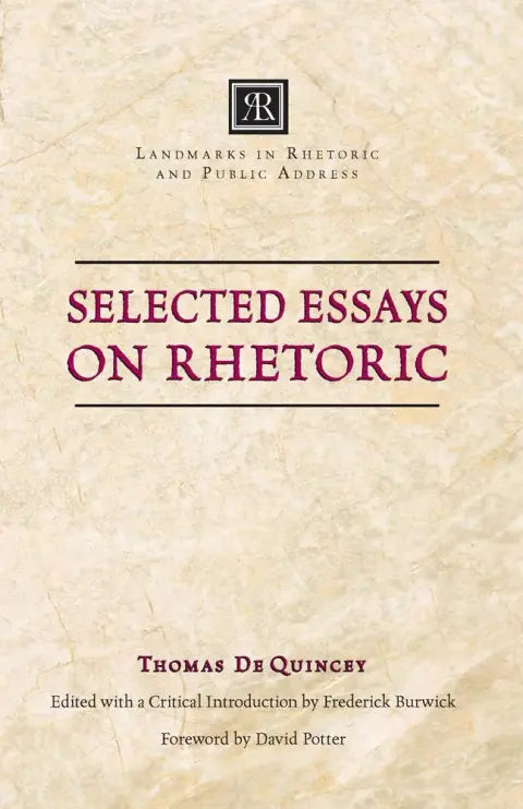Cover of Selected Essays on Rhetoric