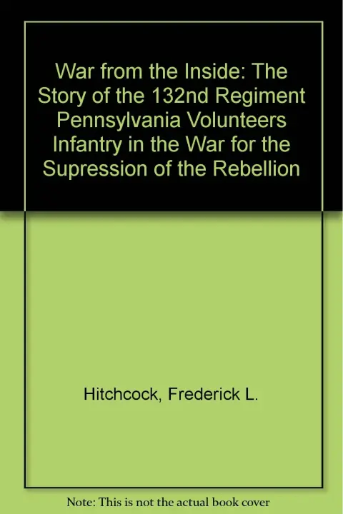 Cover of War from the Inside