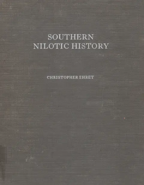Cover of Southern Nilotic History